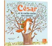 Cesar et le cache cache des saisons - Nadine Brun-Cosme - Auzou Philippe Eds - cartonné - Album jeunesse