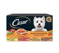 Cesar Multipack Terrine du Jardin pour Chien - 4 x 150 g