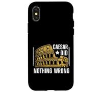 César n'a Rien Mal à l'empire Romain Coque pour iPhone X/XS