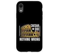 César n'a Rien Mal à l'empire Romain Coque pour iPhone XR