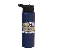 César n'a rien mal à l'Empire romain Stainless Steel Insulated Water Bottle