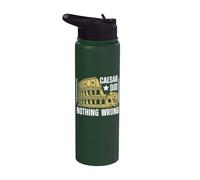 César n'a rien mal à l'Empire romain Stainless Steel Insulated Water Bottle