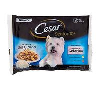 Cesar Sachets fraîcheurs pour Chien Sénior 4 x 100g