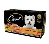 Cesar Sélections de Jardin, Nourriture pour Chien, sélection Assortie, 150 g, 24 bacs - 3600 g