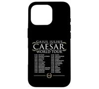 César World Tour Histoire Romaine drôle Coque pour iPhone 16 Pro