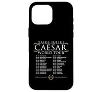 César World Tour Histoire Romaine drôle Coque pour iPhone 16 Pro Max