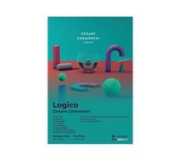 Cesare Cremonini Affiche d'art pour album de musique Logico Couverture Liste de suivi Cadeau sympa Chanteur Décoration de chambre Poster sur toile Décoration murale pour salon, chambre à coucher 30,5