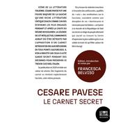 Cesare Pavese Le carnet secret - Cesare Pavese - Le Bord De L'eau Eds - broché - Essai