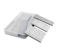 CESFONJER 25-50 mm Clous en Forme de T en Forme de T, Clous Pour Cloueuse à Air Comprimé, Clous Droits pour Finition à Clous pour Pistolet à Clous (Lot de 1140 Pièces)