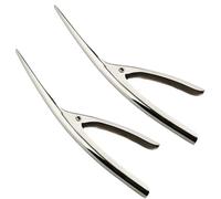 CESFONJER Éplucheur crevettes, Lot 2 Outils déveinage crevettes, Couteau éplucheur crevettes en Acier Inoxydable, pour crevettes Peut être utilisé pour éplucher Les crevettes crues ou cuites
