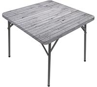 CESGFC Nappe d'appoint grise et blanche, lignes verticales, fond de planche en bois noir et blanc, image vintage, convient pour table basse carrée, convient pour table carrée de 50,8 x 50,8 cm, gris