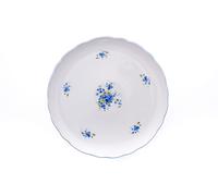 Český porcelán, a.s., Dubí Assiette à gâteau sur pied, 31 cm, inachevée, porcelaine tchèque