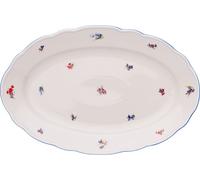 Český porcelán, a.s., Dubí Bol ovale, 35 cm, handball autrichien, ivoire, porcelaine Dubí