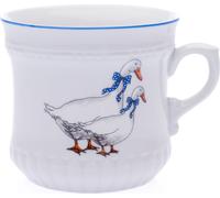 Český porcelán, a.s., Dubí Grande tasse en perles, 370 ml, oie, Český porcelán