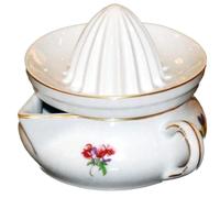 Český porcelán, a.s., Dubí Lemon press, 2-piece set, Austrian handball, Český porcelán