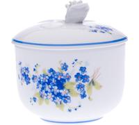 Český porcelán, a.s., Dubí Sucrier avec couvercle sans découpe 0,20 l, pomnelias, Český porcelán
