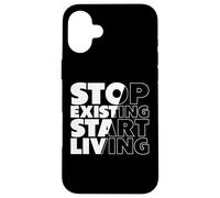 Cesser d'exister, Commencer à Vivre Coque pour iPhone 16 Plus