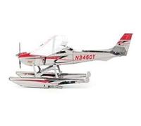 Cessna 182 Seaplane Maquette Metal Earth MMS111 Rouge G