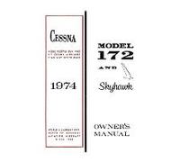 Cessna 1974 Model 172 And Skyhawk Owner's Manual
