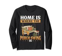 C'est à la Maison Que la balançoire du Porche se Trouve Backroad Simple Manche Longue