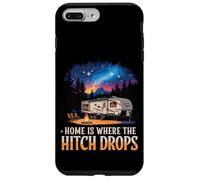 C'est à la Maison Que l'attelage Fait chuter la Vie des Camping-Cars Coque pour iPhone 7 Plus/8 Plus