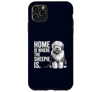 C'est à la Maison Que Le Berger est Un Vieux Chien de Berger Anglais drôle Coque pour iPhone 11 Pro Max