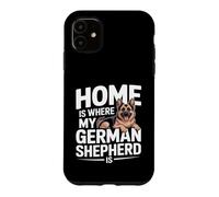 C'est à la Maison Que Mon Berger Allemand Aime Les Chiens Coque pour iPhone 11