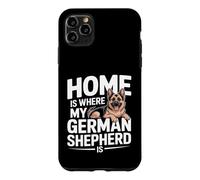C'est à la Maison Que Mon Berger Allemand Aime Les Chiens Coque pour iPhone 11 Pro Max