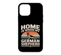 C'est à la Maison Que Mon Berger Allemand Aime Les Chiens Coque pour iPhone 12 Mini