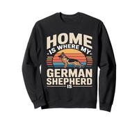 C'est à la Maison Que Mon Berger Allemand Aime Les Chiens Sweatshirt