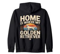 C'est à la Maison Que Mon Golden Retriever est Amoureux Sweat à Capuche