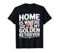 C'est à la Maison Que Mon Golden Retriever est Amoureux T-Shirt