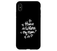 C'est à la maison que se trouve ma mère - Funny Mom Coque pour iPhone XS Max