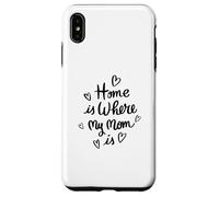 C'est à la maison que se trouve ma mère - Funny Mom Coque pour iPhone XS Max
