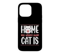 C'est à la Maison Que se Trouve Mon Chat Coque pour iPhone 14 Pro Max