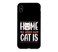 C'est à la Maison Que se Trouve Mon Chat Coque pour iPhone XS Max