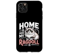 C'est à la Maison Que se Trouve Mon Ragdoll Coque pour iPhone 11 Pro Max