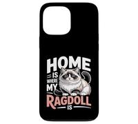 C'est à la Maison Que se Trouve Mon Ragdoll Coque pour iPhone 13 Pro Max