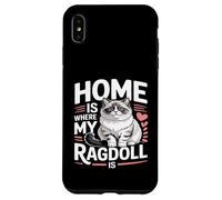 C'est à la Maison Que se Trouve Mon Ragdoll Coque pour iPhone XS Max