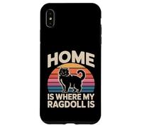 C'est à la Maison Que se Trouve Mon Ragdoll Coque pour iPhone XS Max