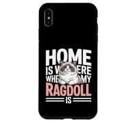 C'est à la Maison Que se Trouve Mon Ragdoll Coque pour iPhone XS Max