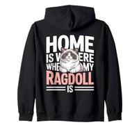 C'est à la Maison Que se Trouve Mon Ragdoll Sweat à Capuche