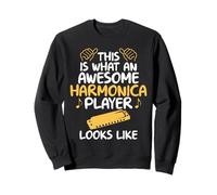 C'est à Quoi Ressemble Un Excellent Joueur d'harmonica Sweatshirt