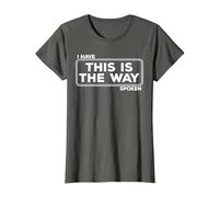 C'est Ainsi Que Funny Space Western Sci-FI T-Shirt, Femme, Asphalte, XL