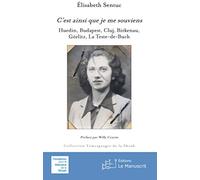 C'est ainsi que je me souviens