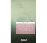 C'est ainsi que nous demeurons libres - Yaryna Chornohuz - Pocket - Poche - Poésie