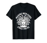 C'est Amusant de Rendre Les Hommes Difficiles Depuis 700 Ans Avant Notre ère. Conception de la mythologie de Méduse T-Shirt Graphique avec Valeur