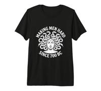 C'est Amusant de Rendre Les Hommes Difficiles Depuis 700 Ans Avant Notre ère. Conception de la mythologie de Méduse T-Shirt Haut de Gamme