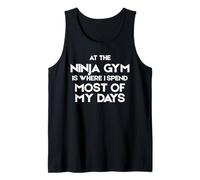 C'est au Ninja Gym Que Je Passe la Plupart de Mes journées Débardeur