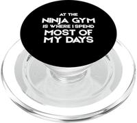 C'est au Ninja Gym Que Je Passe la Plupart de Mes journées PopSockets PopGrip pour MagSafe